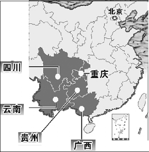 云南省面积和人口数量_云南省人口分布示意图(2)