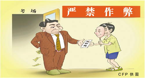 替考团伙敢撞枪口表明监管权力或成腐败及舞弊