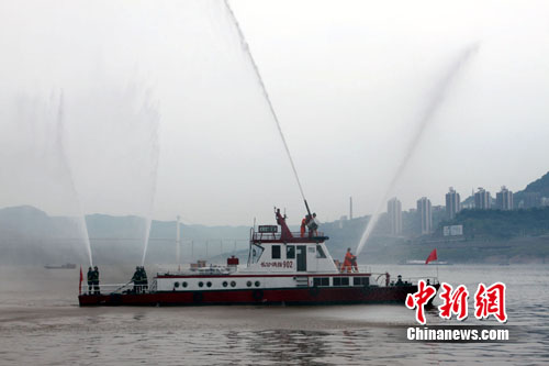 重庆万州欲建消防警备码头 提高三峡库区出警