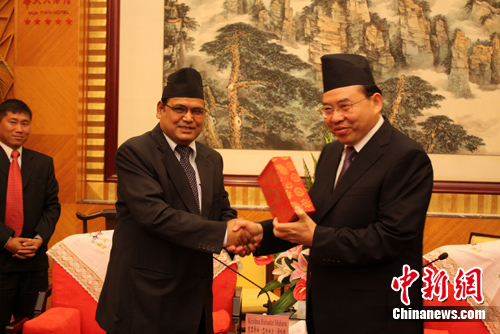 联合尼泊尔共产党(毛主义)干部考察团访问湖南