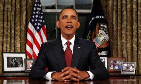 奥巴马发表全国讲话宣布伊战结束:美国付出沉