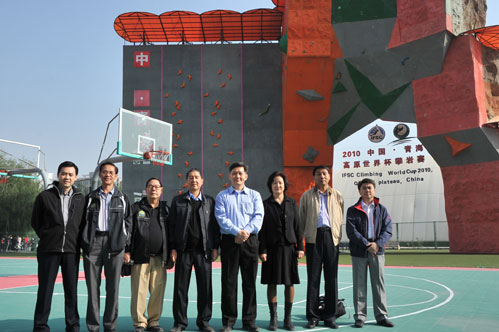 澳门体育发展局局长率团考察青海体育工作(图