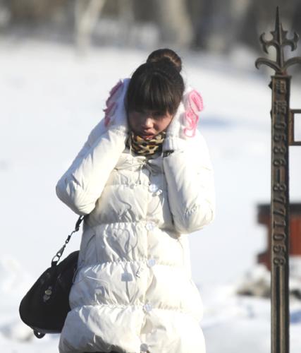 吉林遭"最寒冷双休日" 个别县市逼近零下40