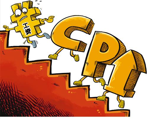 中国cpi十年走势图_cpi与gdp有何区别(3)