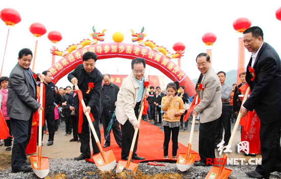 新宁首家民办老年公寓破土动工 可容纳200多位老人