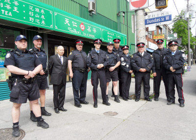 多伦多警方开展专项治安整治行动 华埠犯罪率