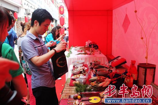 2011青岛城阳韩国料理美食节开幕