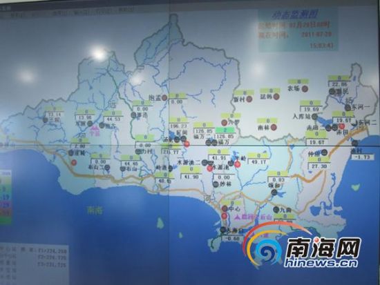 三亚提前排查水库河道 防御强热带风暴洛坦