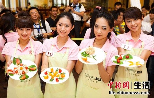 世姐中国决赛厨艺单项赛落幕 张乐荣膺最美厨