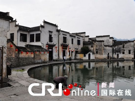 中国画里乡村--宏村与水的故事
