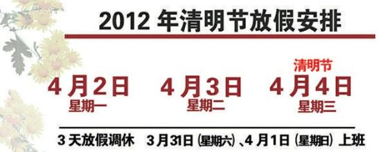 2012�������ڷżٰ���