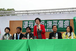 吕秀莲:319案关键是路边槟榔摊李昌钰报告有误