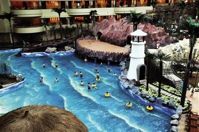 海泉湾度假区 模拟海底地貌的温泉酒店