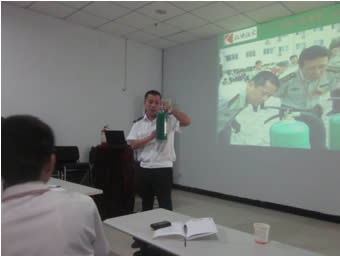 平安产险临沂支公司举办消防安全知识讲座