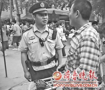 济南巡警谢强,真的很强