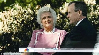 88岁老布什接受孙女专访