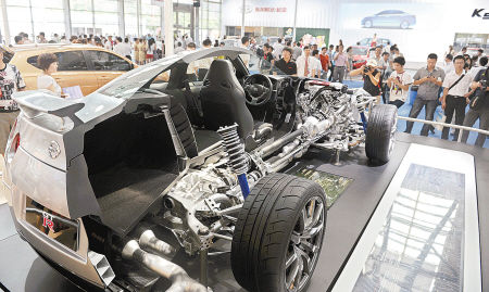 西安国际车展开展两日两破纪录