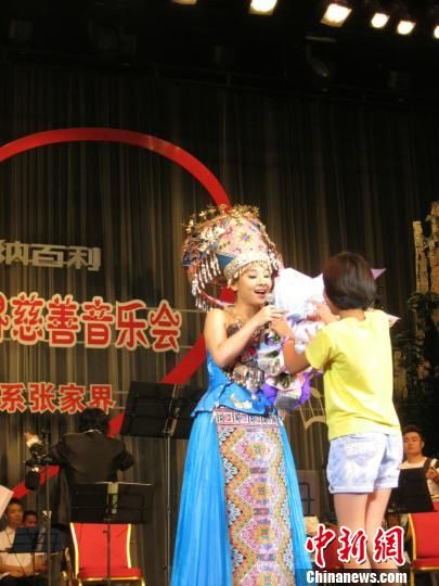 香港著名乐团张家界义演筹善款50余万