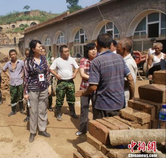 山西红会捐助临县灾区物资到位 将赴忻州救助