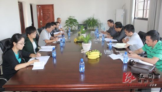 怀化市文化市场综合执法局来靖调研文化市场综合执法工作