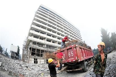成都饭店本月爆破拆除成都地标又少一个