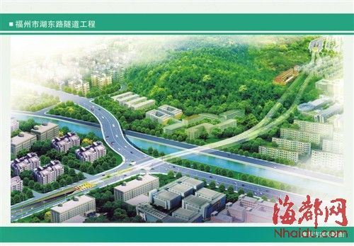 穿金鸡山湖东东路即将开建