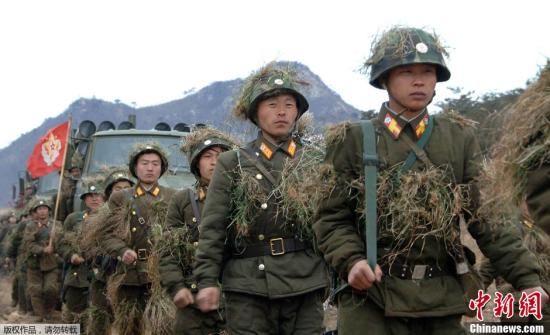 韩国军方称朝鲜军队冬季训练强度与往年相似