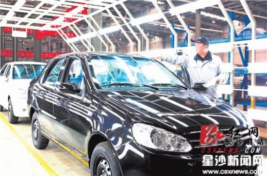 长沙县一季度汽车及零部件产业产值增长80.2%