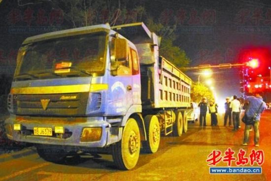 青岛交警72小时整治行动查获货车违法560余起