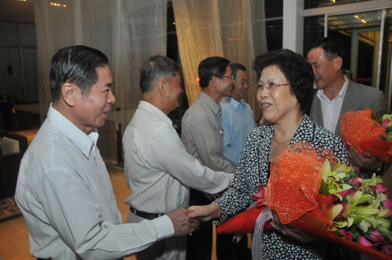 中国驻柬埔寨大使布建国抵柬履新