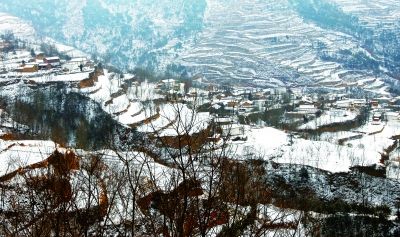 甘肃省再迎大范围强降雪天气 最大降雪量达9.