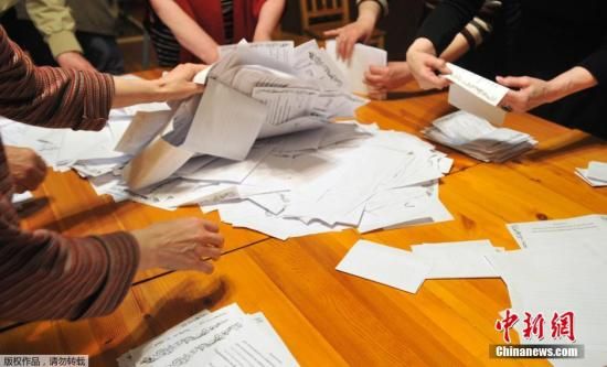 外媒:乌克兰东部两州公投结果支持地区自治