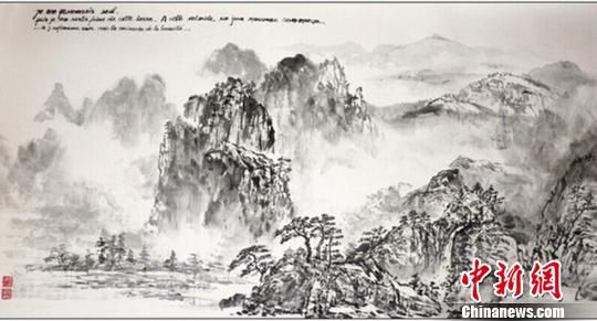 法国画家学习中国水墨画30年以禅意入画