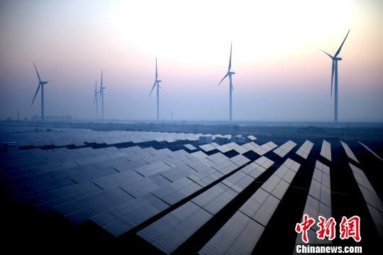 华东单体容量最大光伏发电项目在江苏响水并网