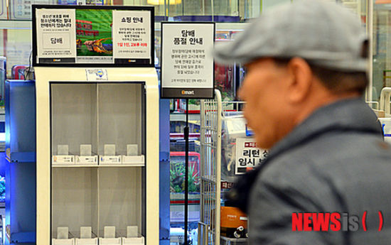 韩国香烟将大幅涨价 政府严禁非法囤积