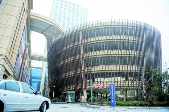 杭州最晕停车场环形坡道似盘山公路(图)