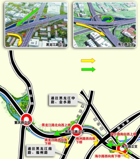 记者绘出跨海大桥路线图 大桥28号具通车条件