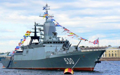 俄海军明年将接收多艘柴电潜艇与护卫舰(图)