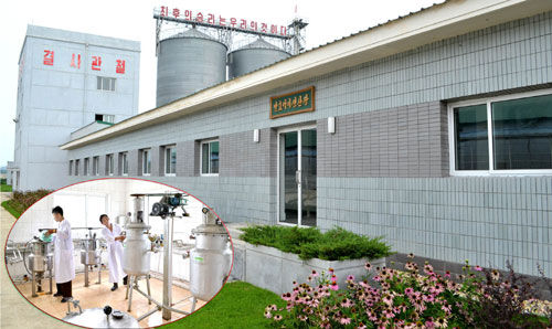 平壤养猪厂新建发酵饲料以及添加剂生产线(图