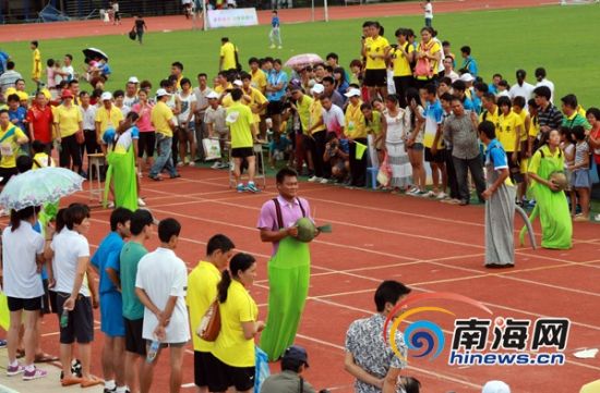 海南趣味运动会圆满落幕 儋州获团体第一[组图