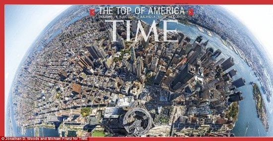 世贸中心360度全景照曝光 鸟瞰自由女神像(图)