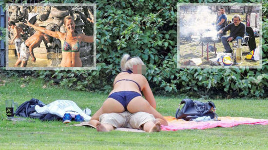 德国酷暑天气诱发不文明行为 斯图加特市加大