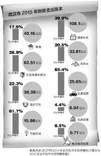 图文:武汉市2015年财政支出账本