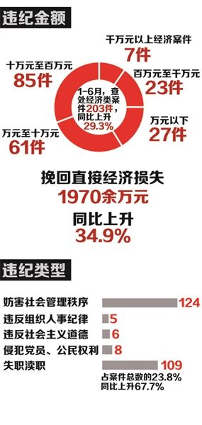 上半年南京纪检监察机关立案458件 市纪委官微