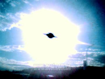 �������ֻ���Ϧ��ʱ��������UFO(ͼ)