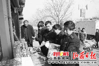 平遥县工商局加大对烟花爆竹经营企业和零售网