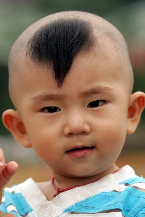 图文:可爱的小男孩