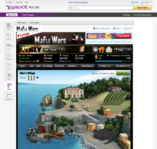 Yahoo Integrates Zynga