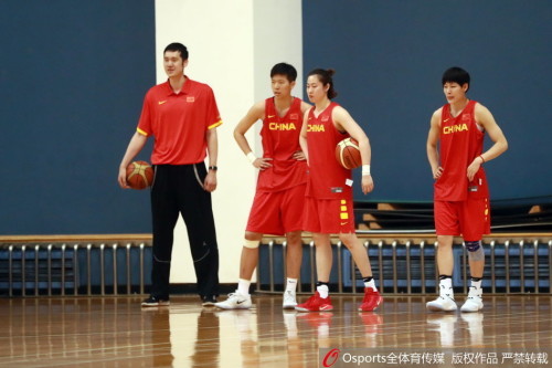 中国女篮训练课