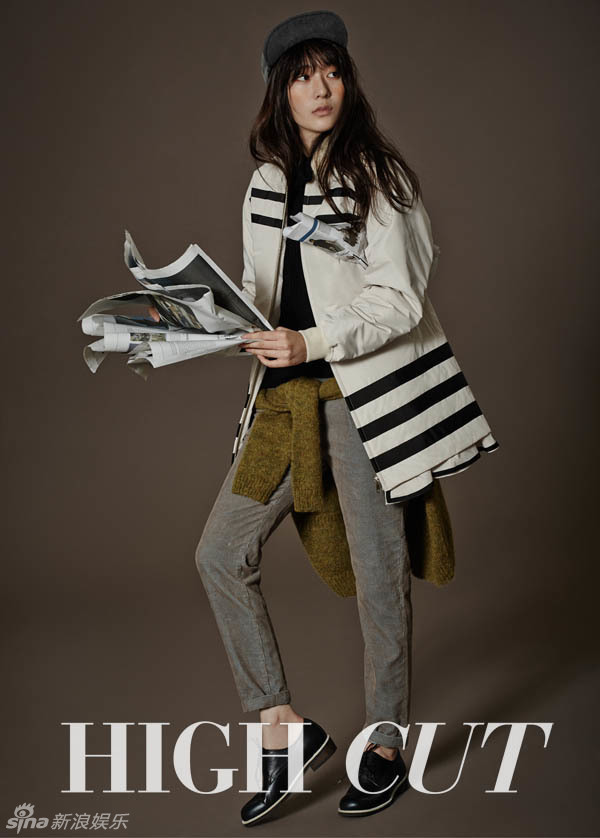 组图：f(x)成员Krystal新写真变雀斑假小子